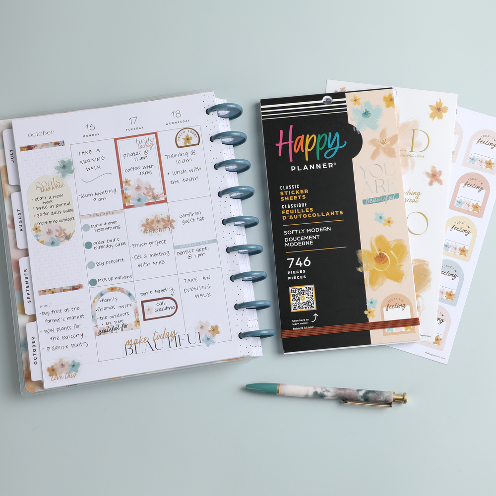 Softly Modern - Value Pack Stickers