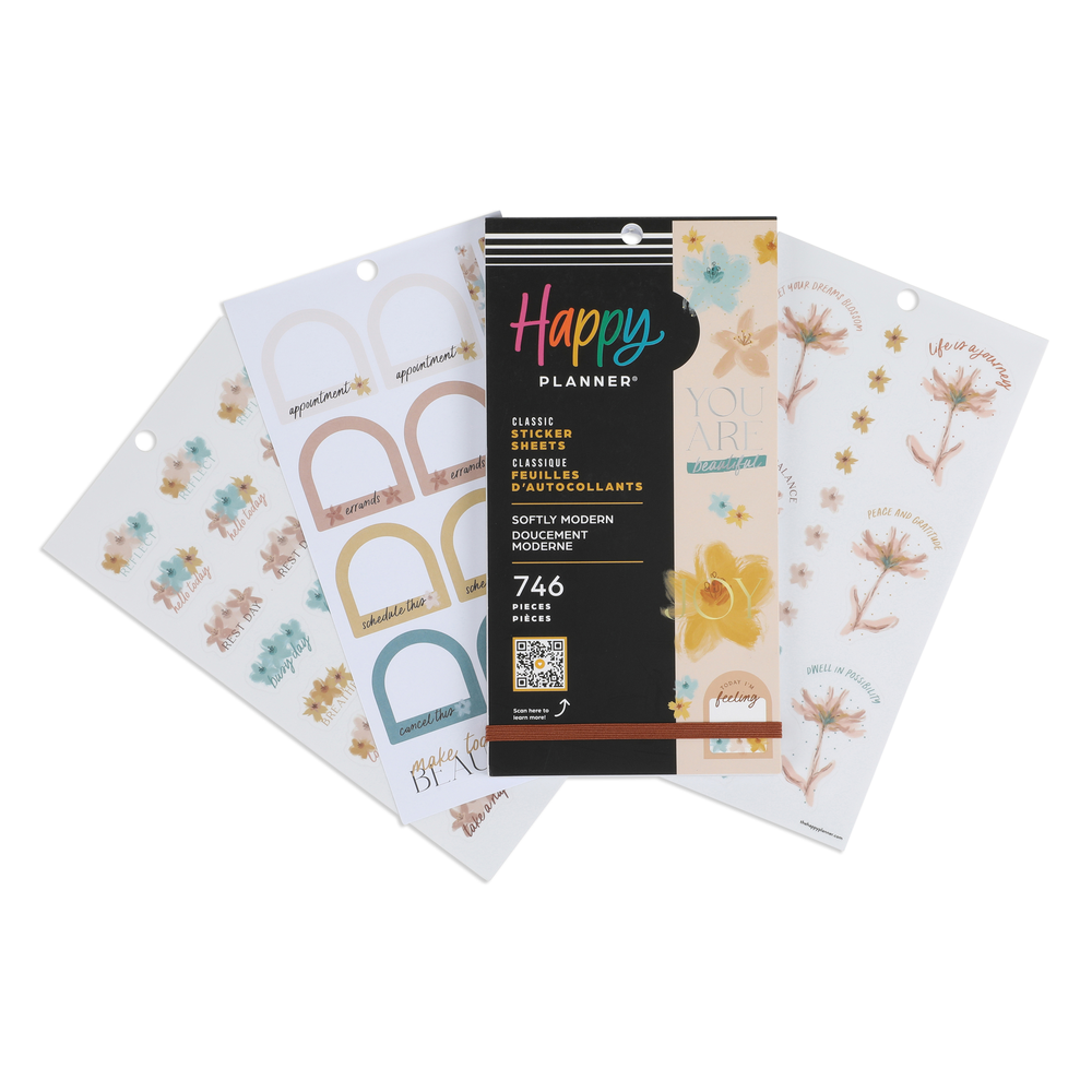 Softly Modern - Value Pack Stickers