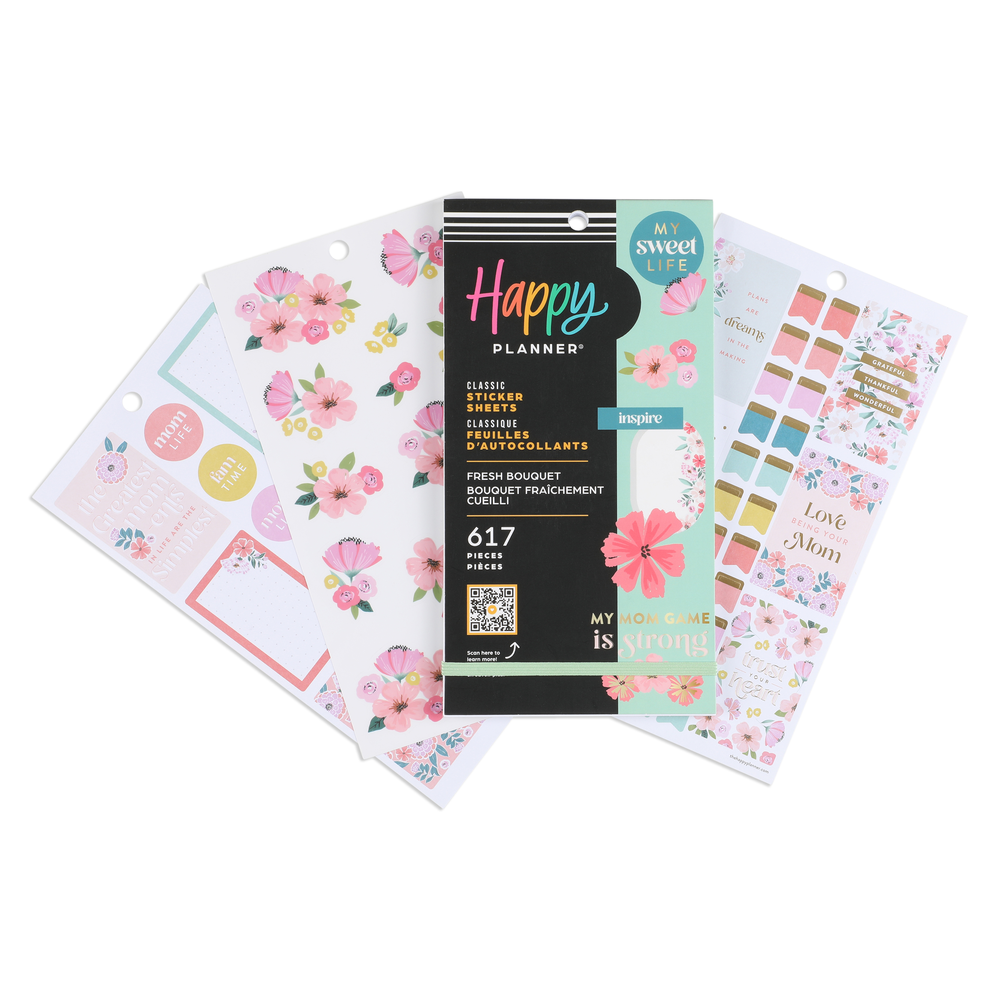 Mom's Fresh Bouquet - Value Pack Stickers