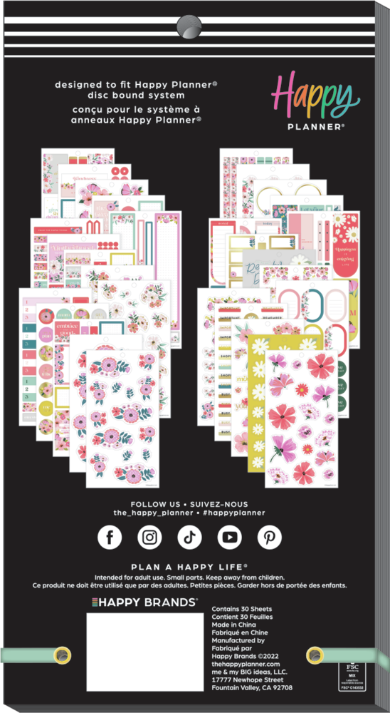Mom's Fresh Bouquet - Value Pack Stickers