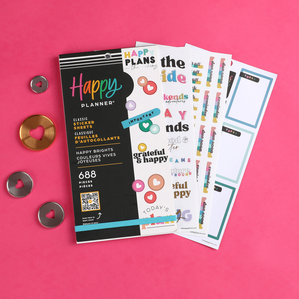 Happy Brights - Value Pack Stickers