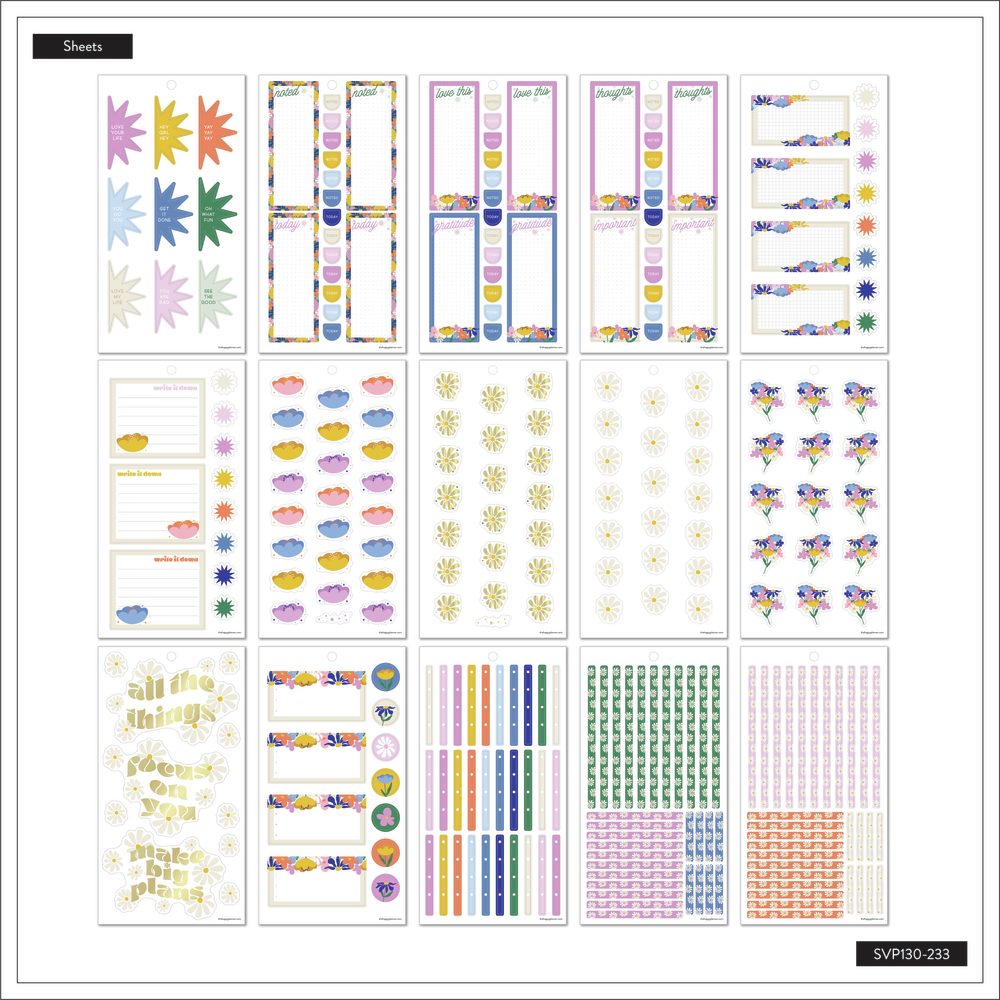 Fun Fleurs - Value Pack Stickers