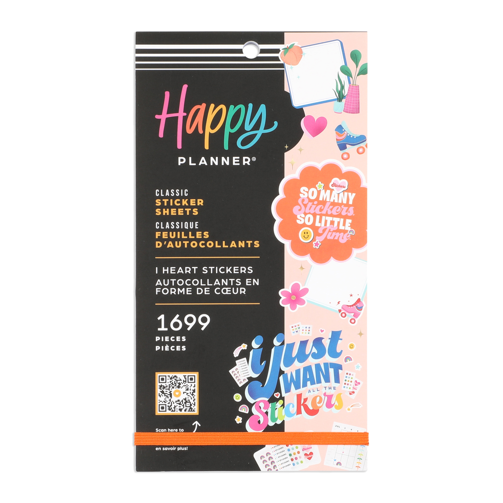 I Heart Stickers - Value Pack Stickers