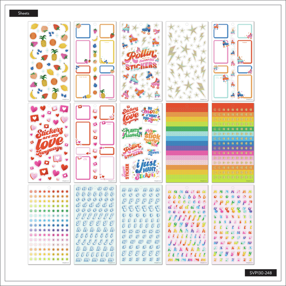 I Heart Stickers - Value Pack Stickers