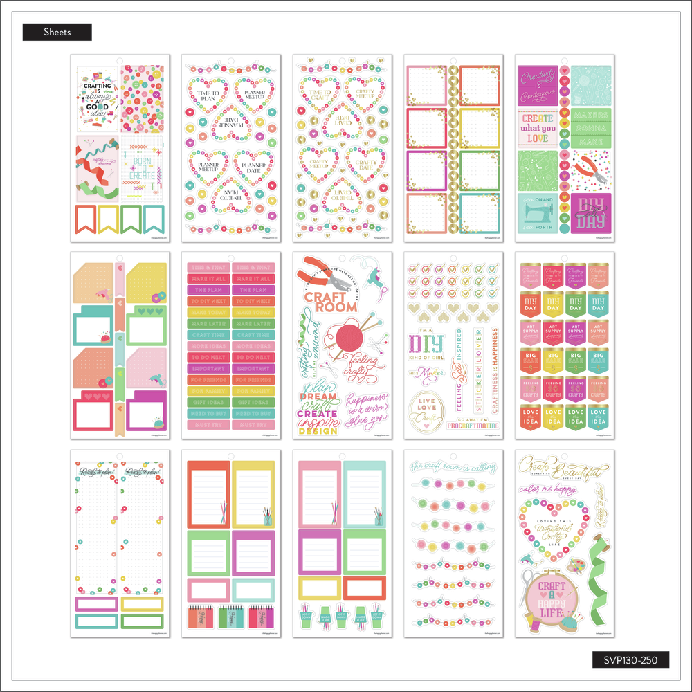 Miss Maker - Value Pack Stickers - Big