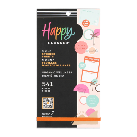 Organic Wellness - Value Pack Stickers