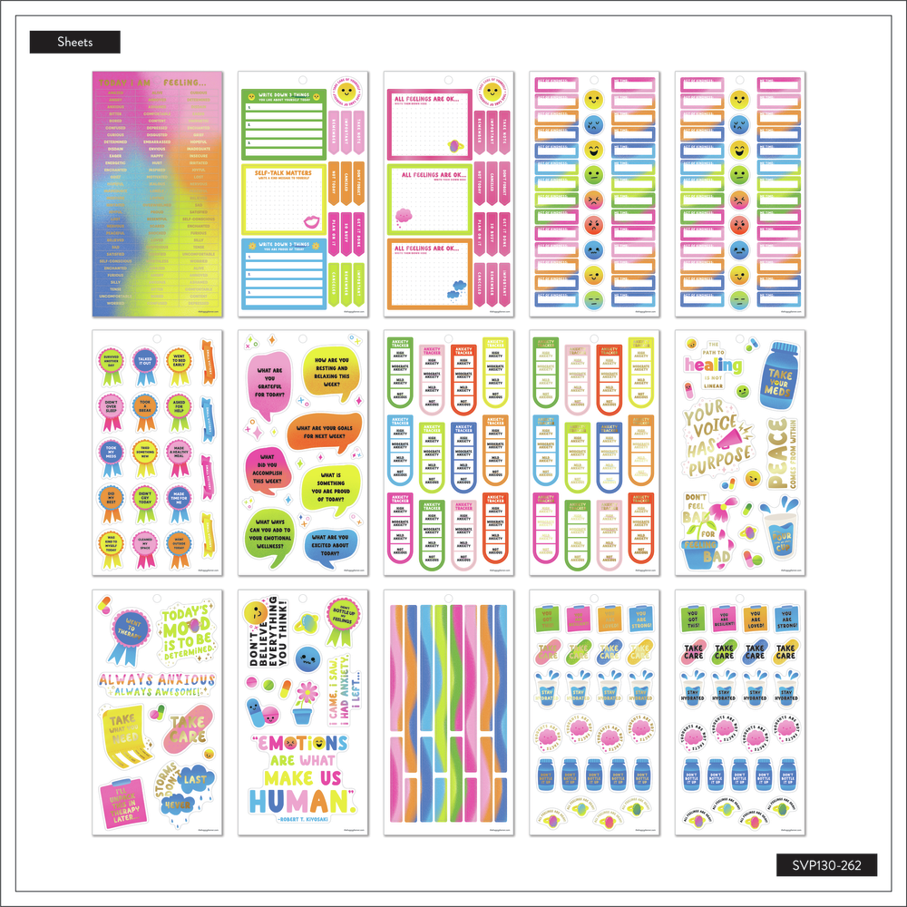 Take Care of You - Value Pack Stickers