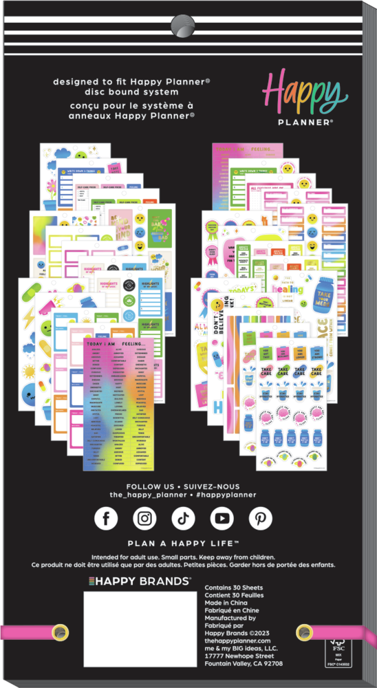Take Care of You - Value Pack Stickers