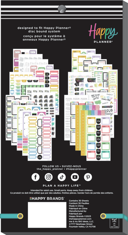 Bright Budget - Value Pack Stickers