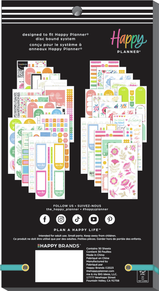 Tiny Florals - Value Pack Stickers