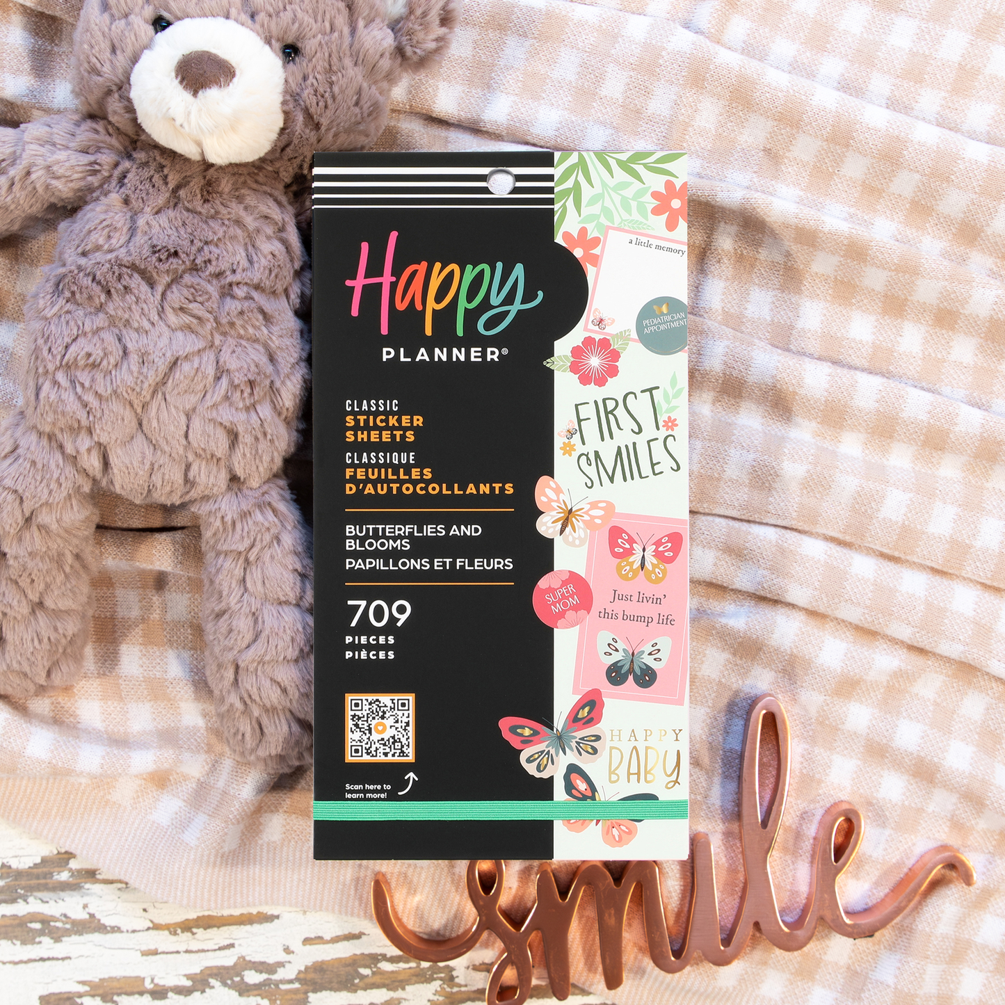 Butterflies and Blooms Baby - Value Pack Stickers