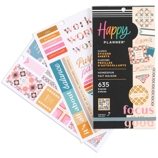 Homespun - Value Pack Stickers