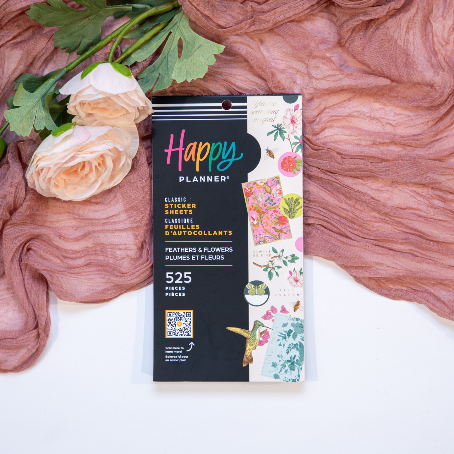 Feathers & Flowers - Value Pack Stickers