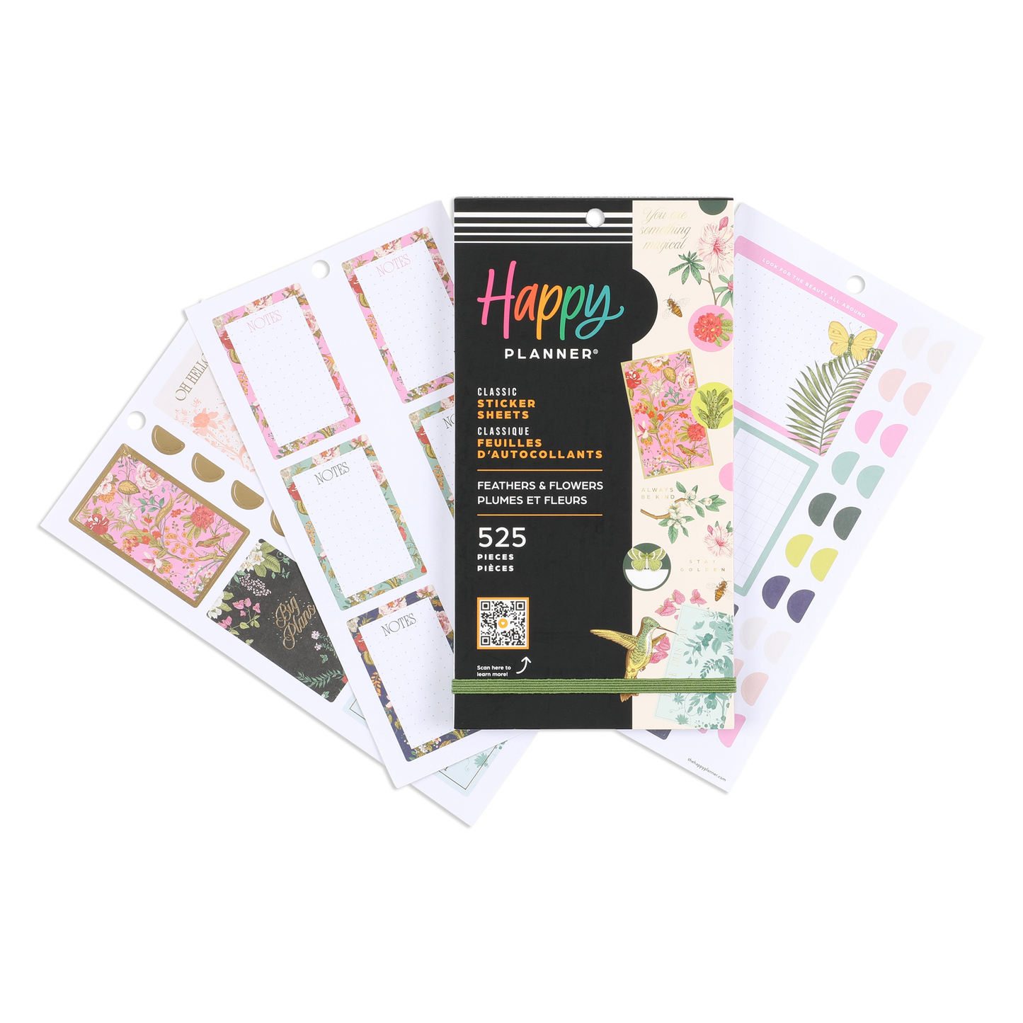 Feathers & Flowers - Value Pack Stickers
