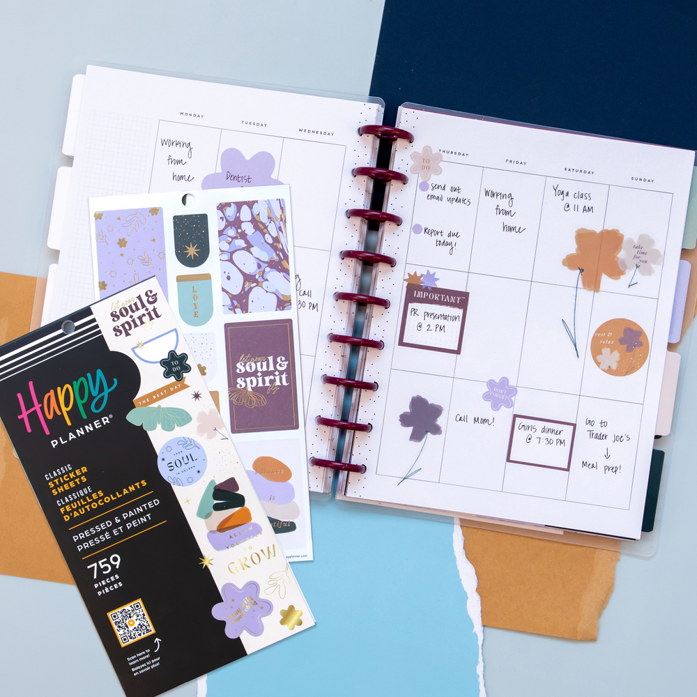 Pressed & Painted - Value Pack Stickers