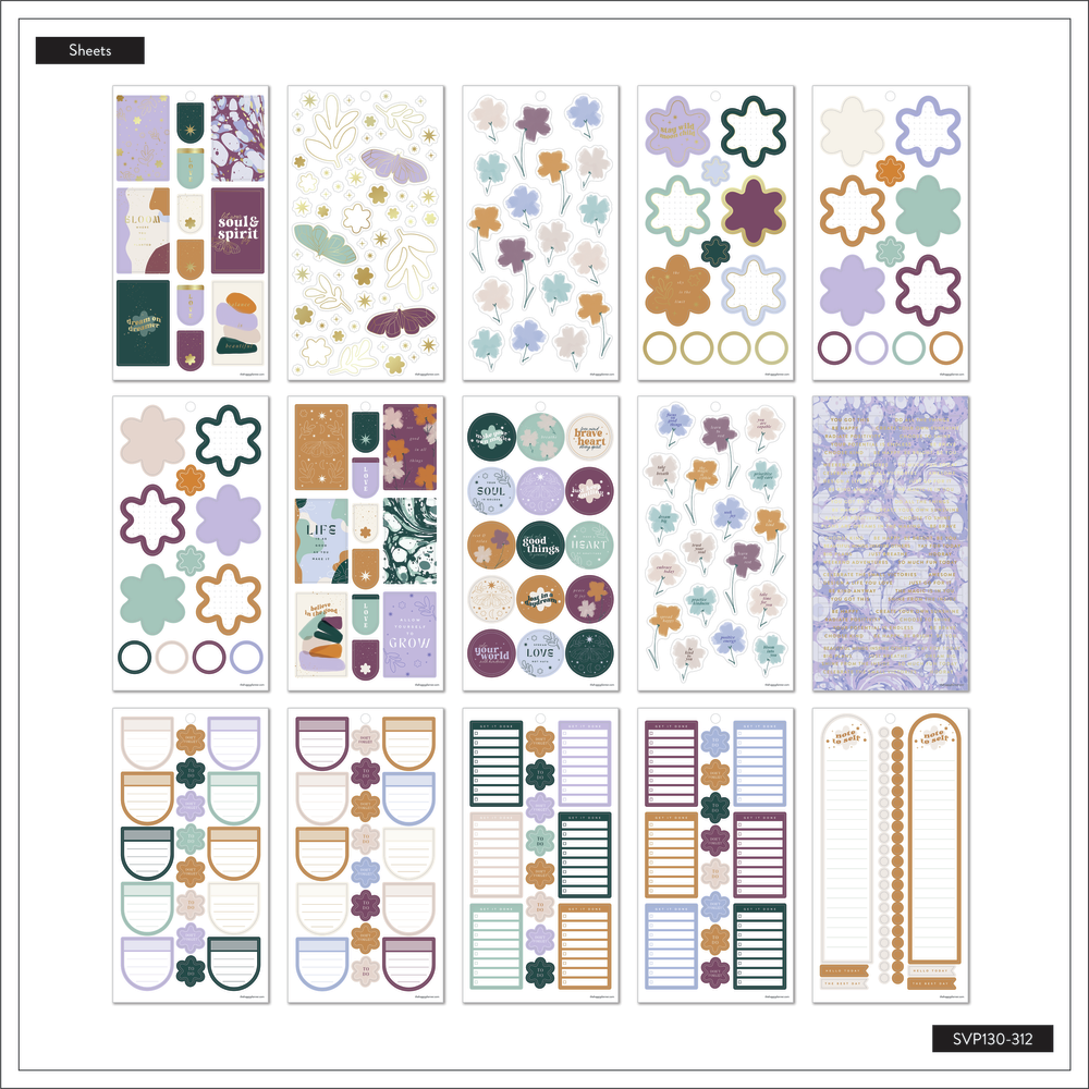 Pressed & Painted - Value Pack Stickers