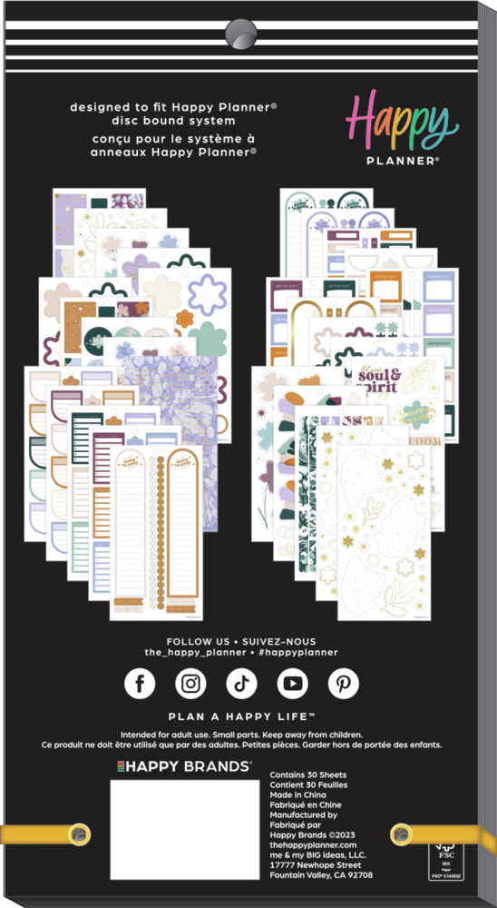 Pressed & Painted - Value Pack Stickers