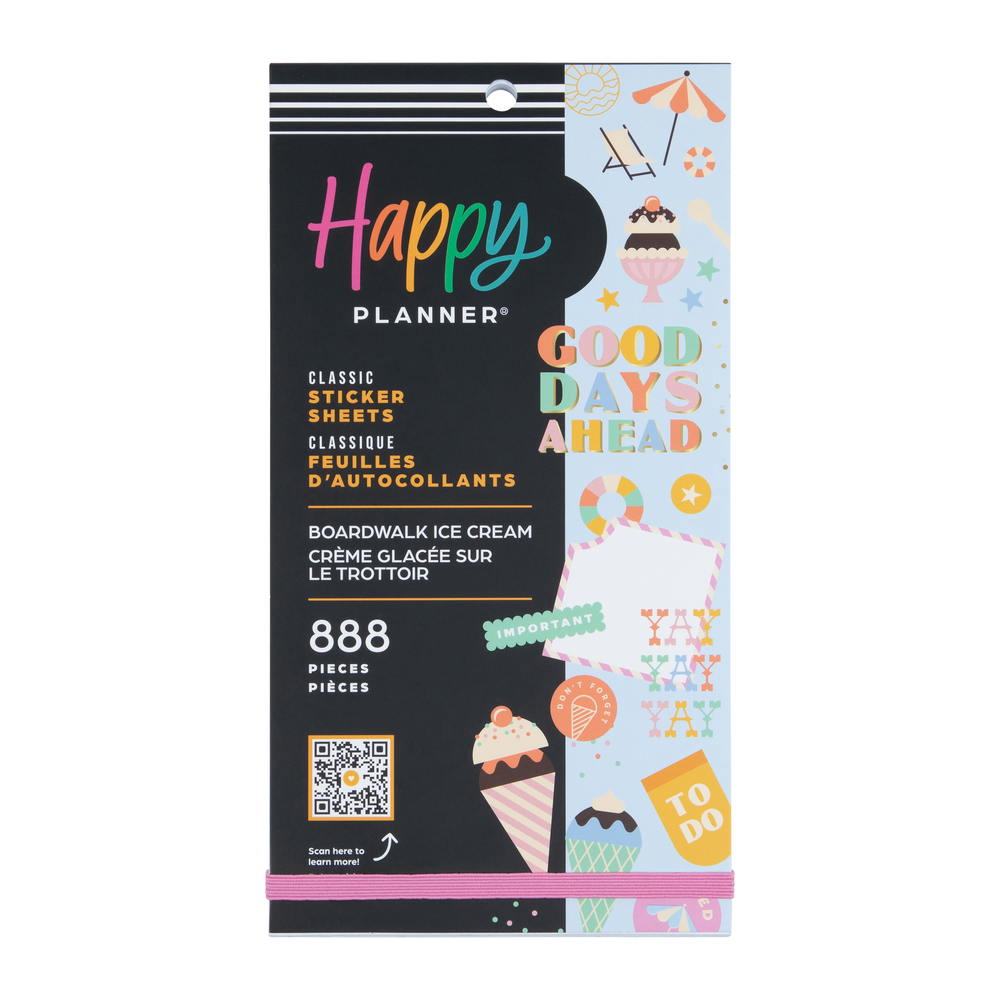 Boardwalk Ice Cream - Value Pack Stickers