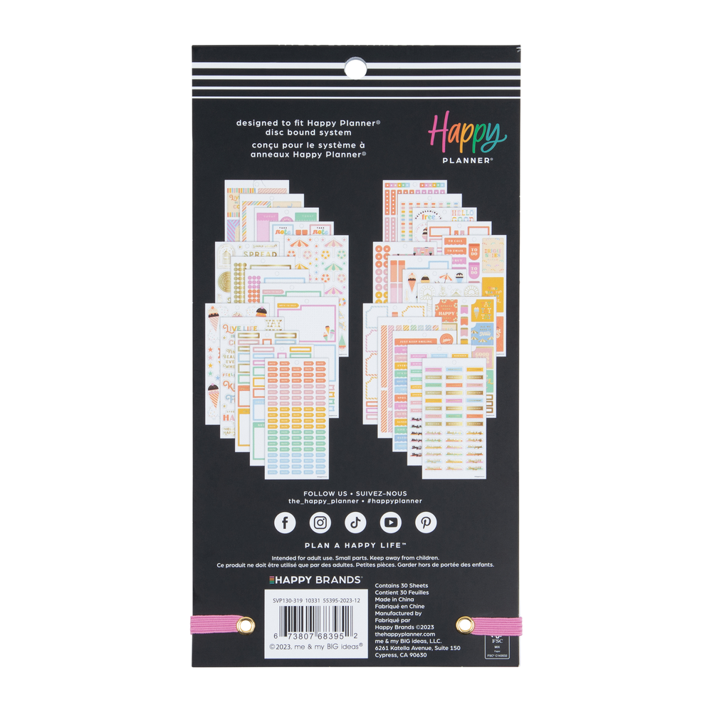 Boardwalk Ice Cream - Value Pack Stickers