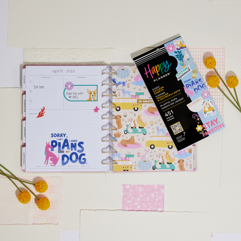 Playful Pups - Value Pack Stickers