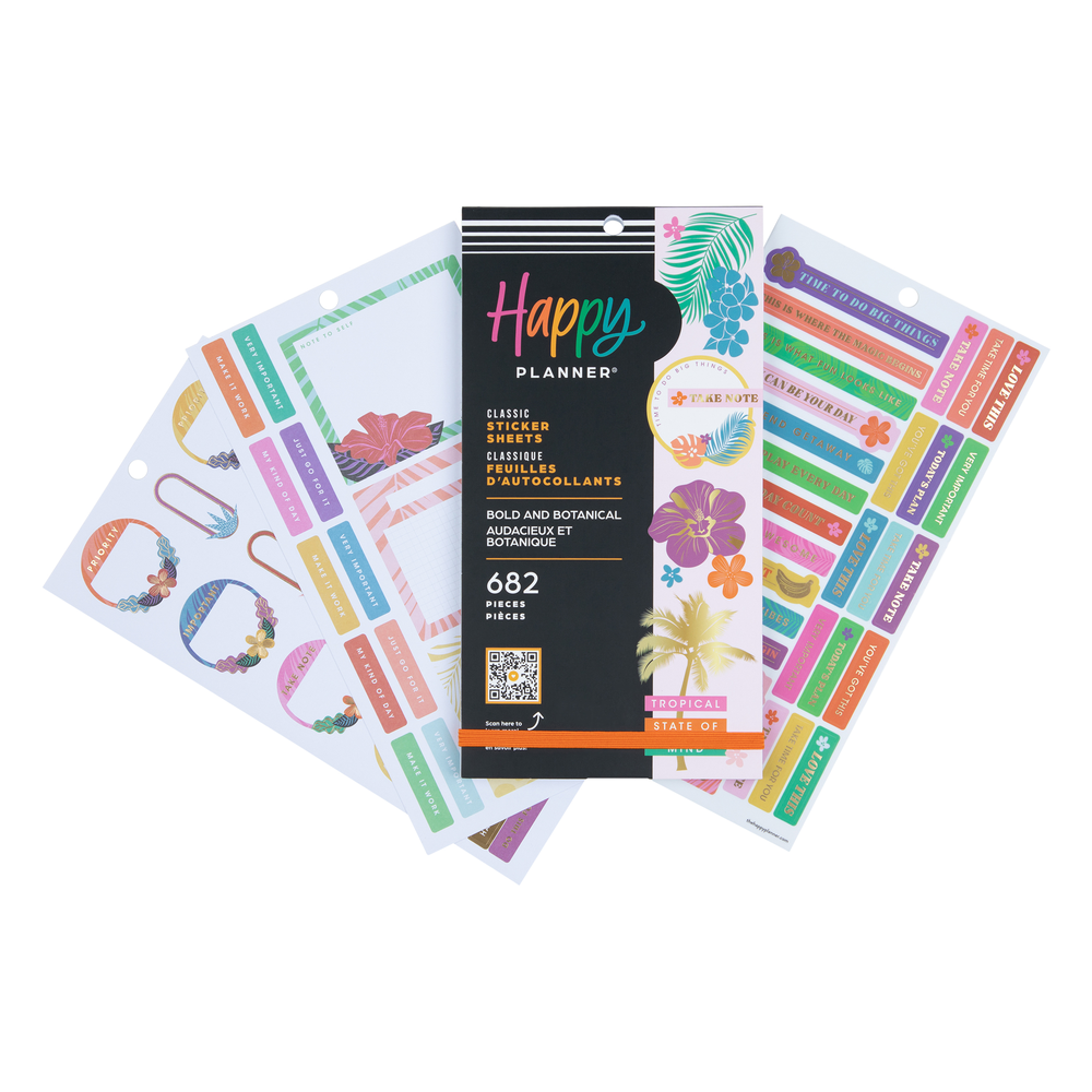 Bold & Botanical - Value Pack Stickers
