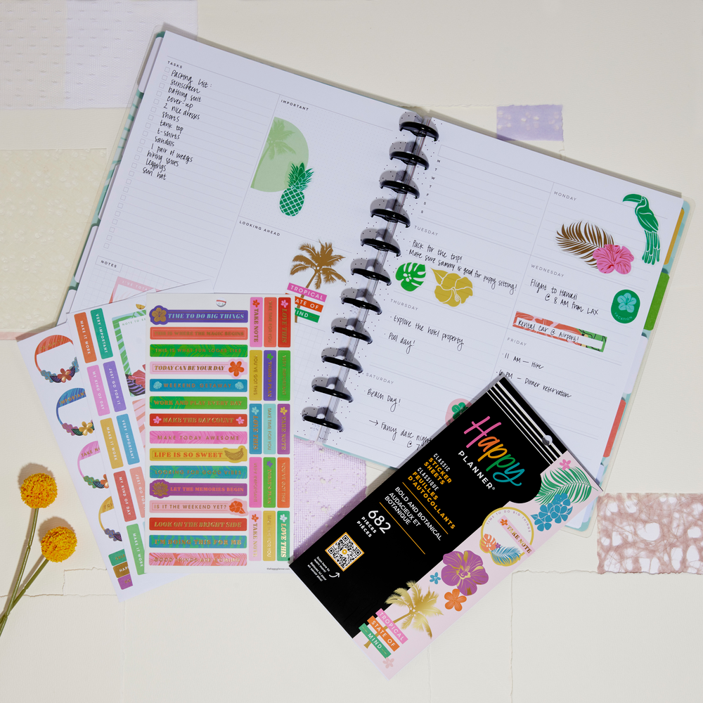 Bold & Botanical - Value Pack Stickers