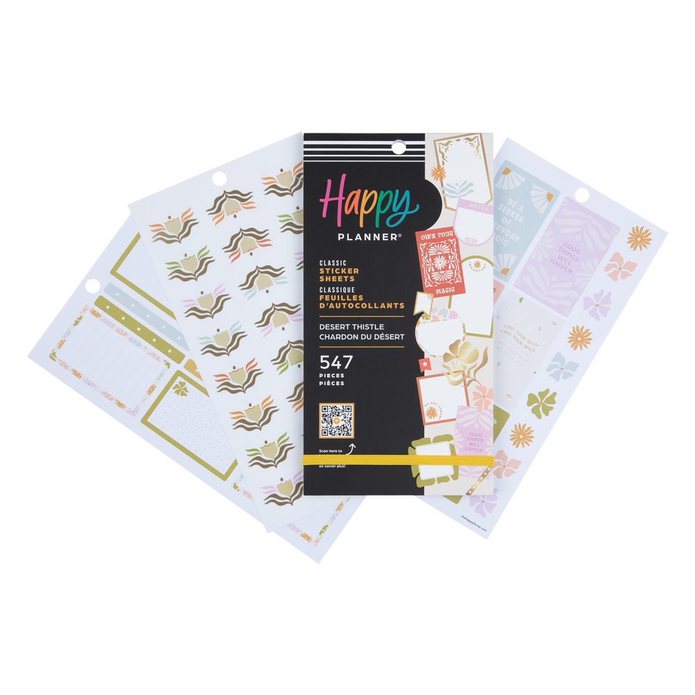 Desert Thistle - Value Pack Stickers
