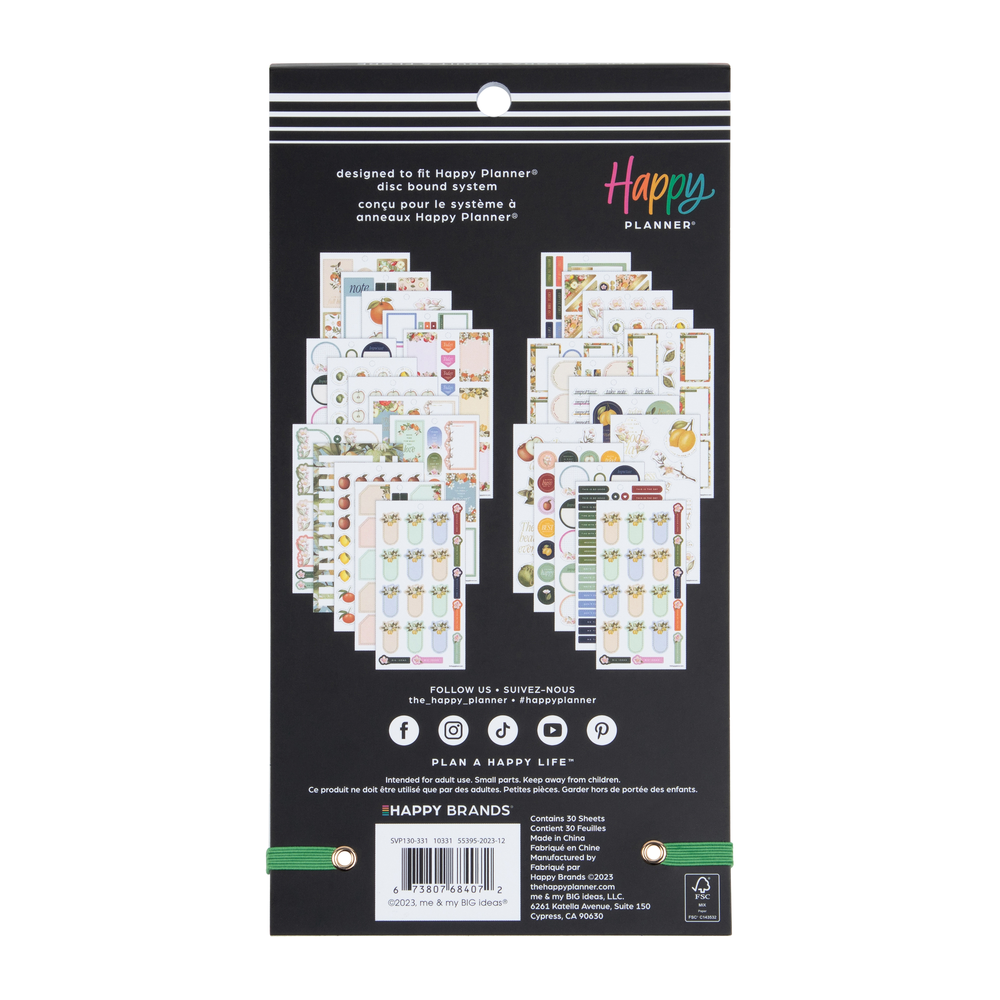 Fruit & Flora - Value Pack Stickers