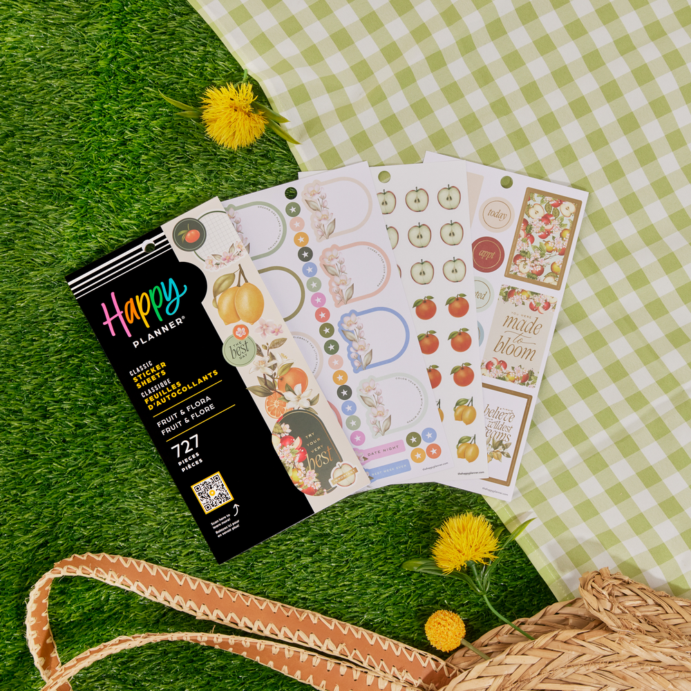 Fruit & Flora - Value Pack Stickers