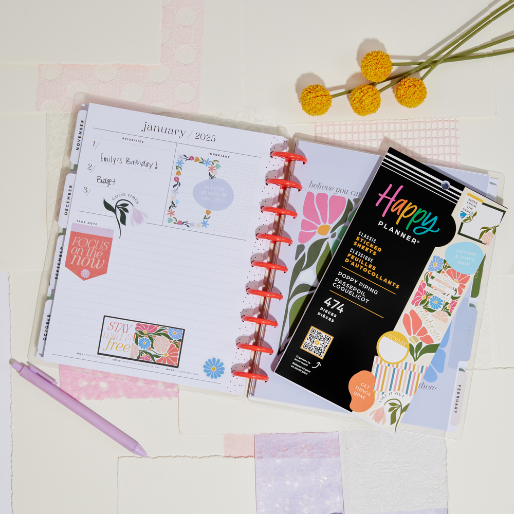 Poppy Piping - Value Pack Stickers