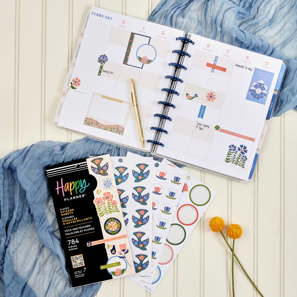 Folk & Feather - Value Pack Stickers
