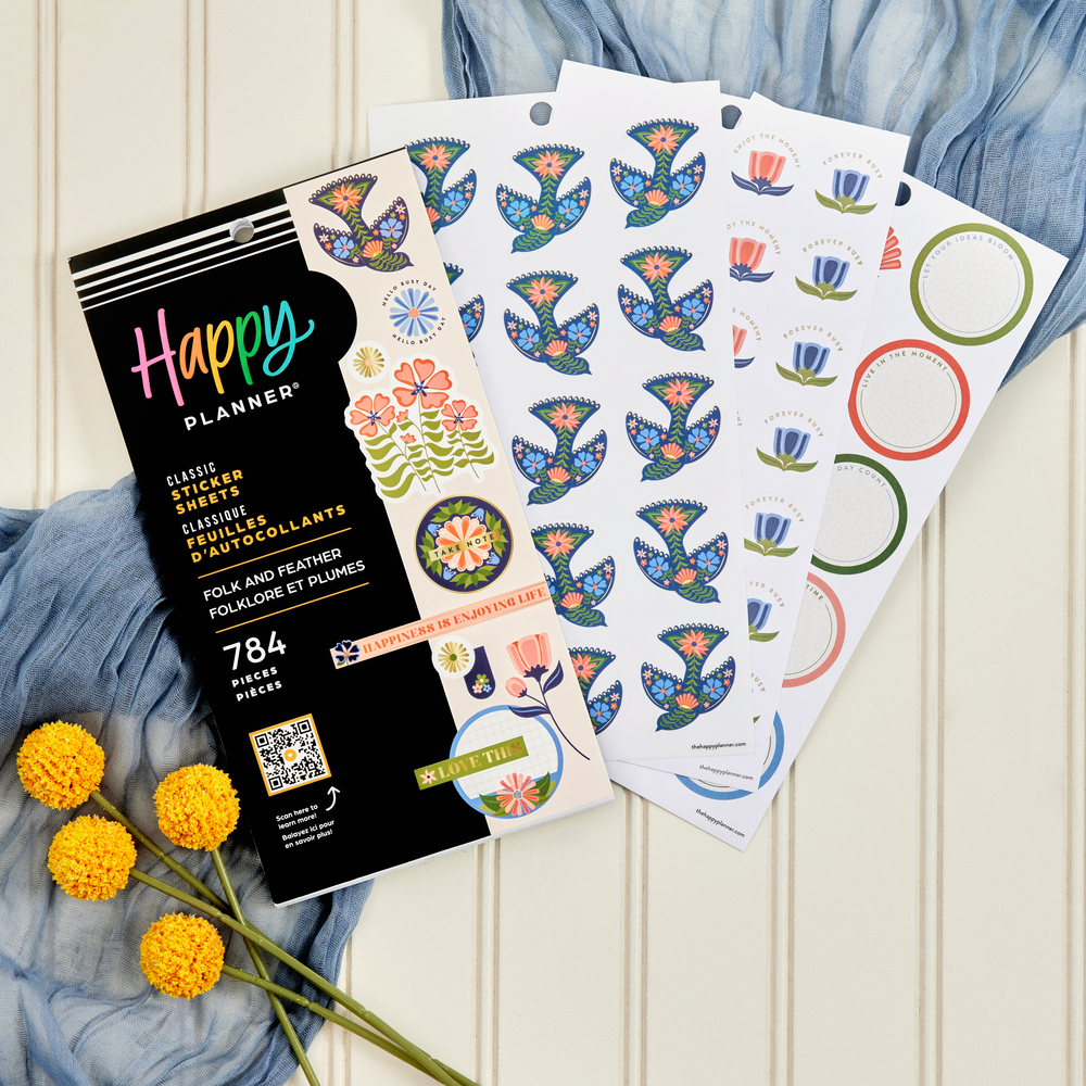 Folk & Feather - Value Pack Stickers