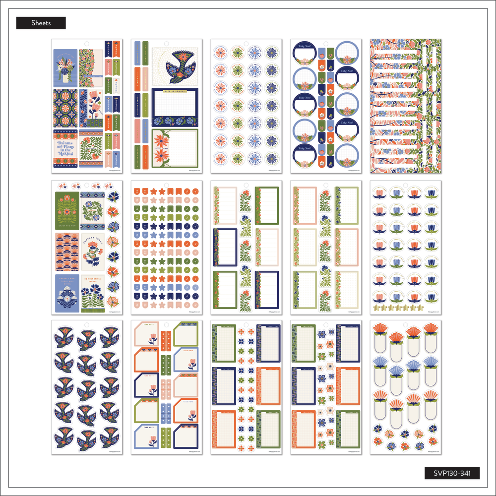 Folk & Feather - Value Pack Stickers