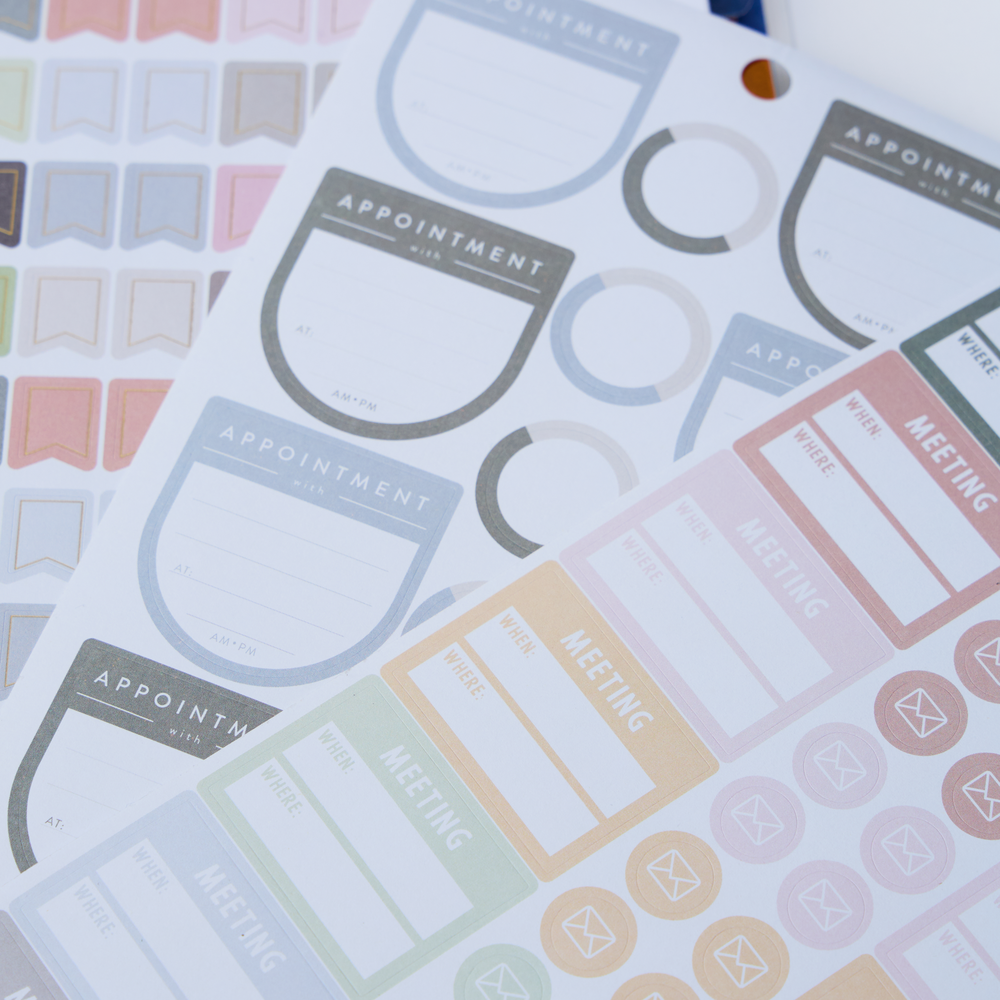 Working Days - Value Pack Stickers