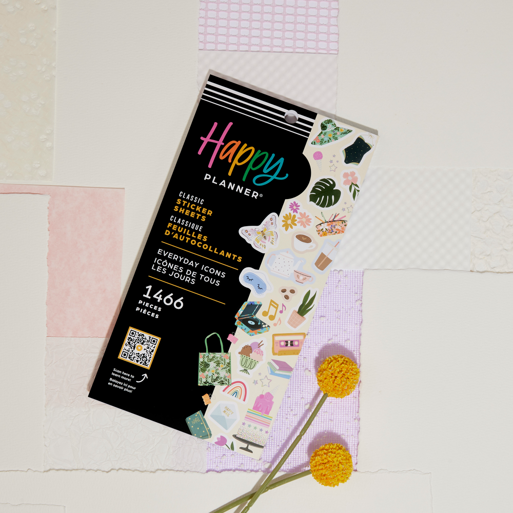 Everyday Pretty Pastel Icons - Value Pack Stickers