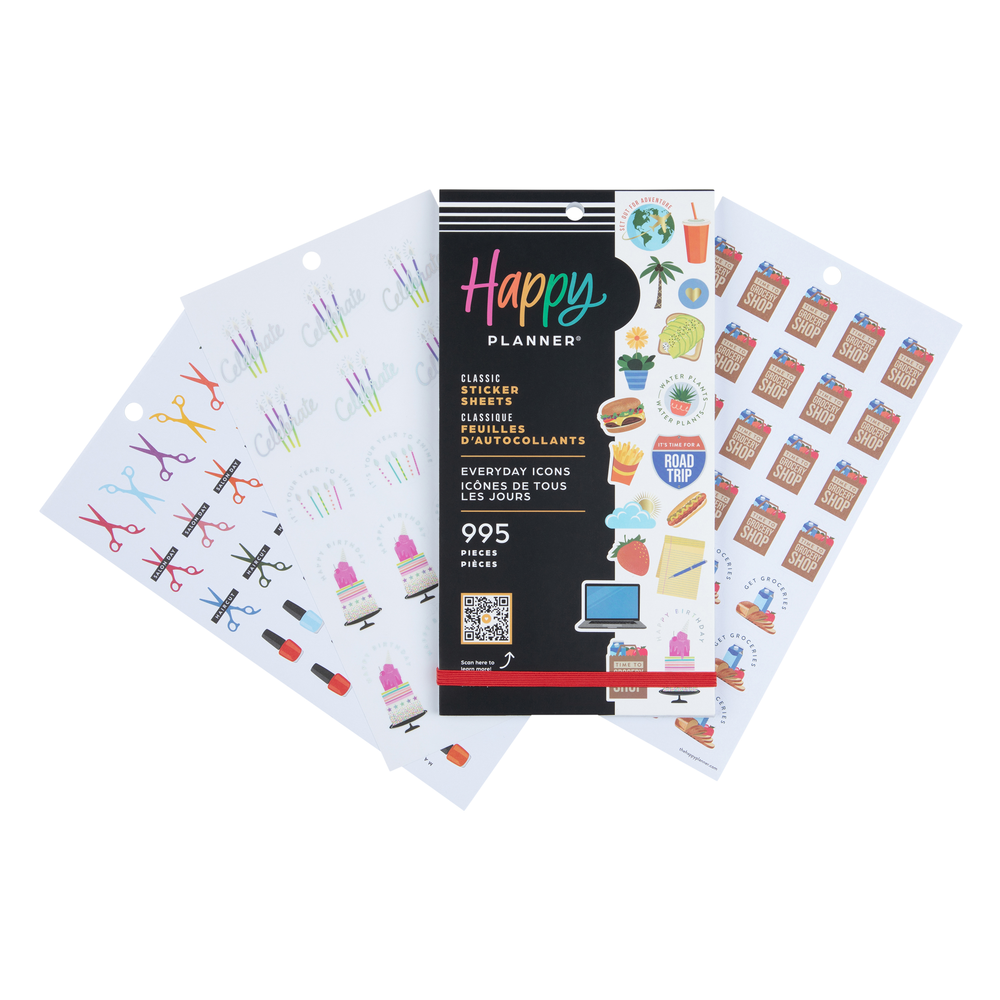 Everyday Bright + Bold Icons - Value Pack Stickers