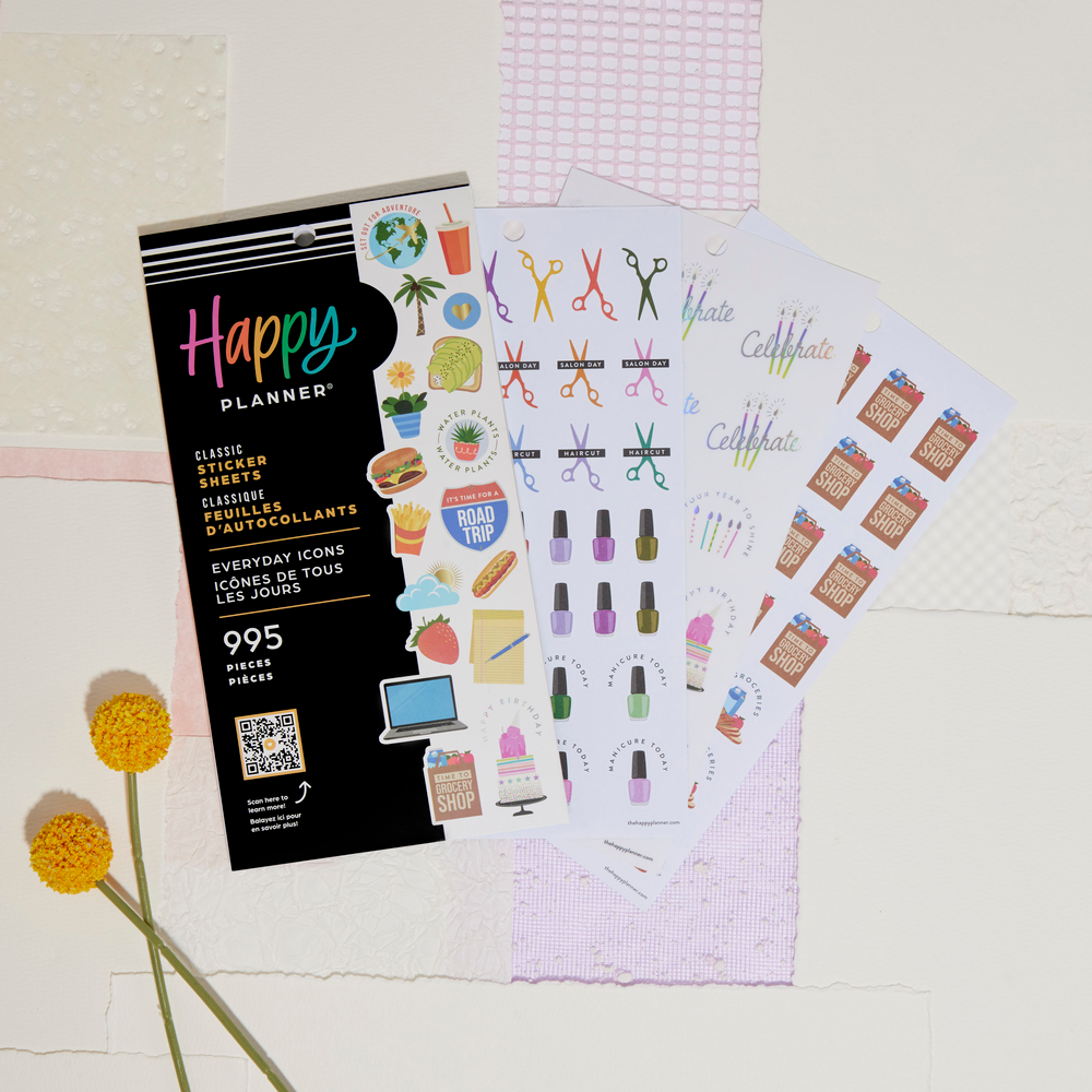 Everyday Bright + Bold Icons - Value Pack Stickers