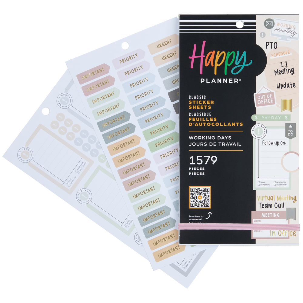 Working Days - Value Pack Stickers