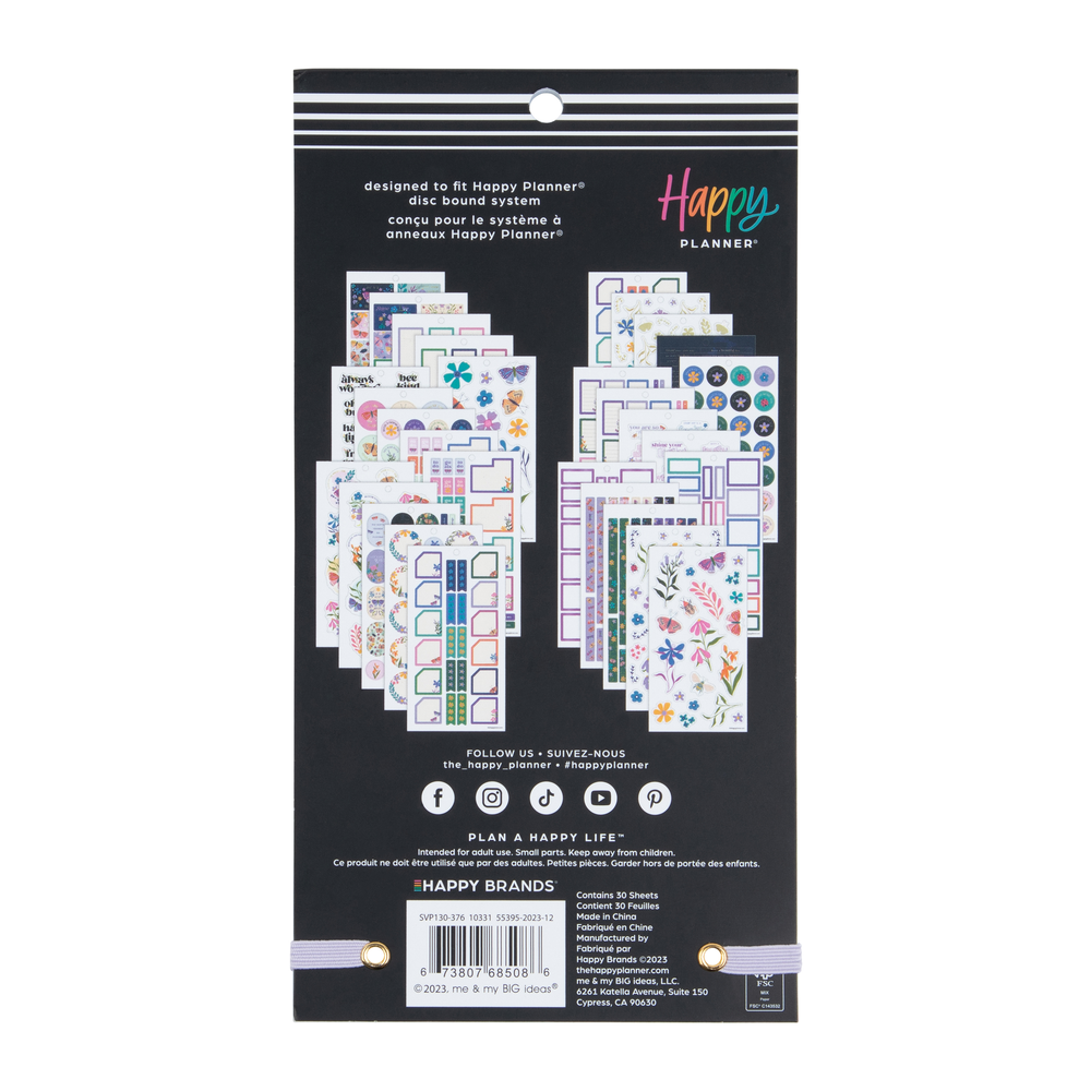 Midnight Botanical - Value Pack Stickers - Mini