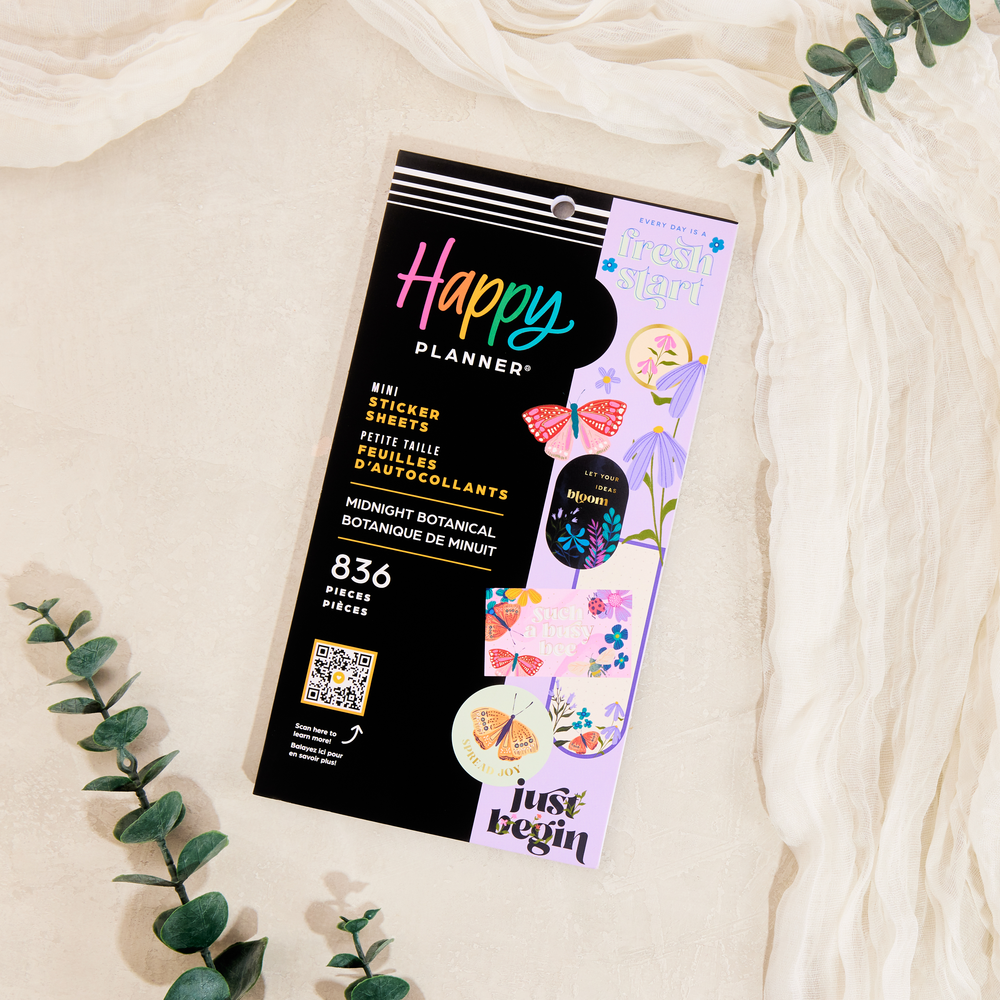 Midnight Botanical - Value Pack Stickers - Mini