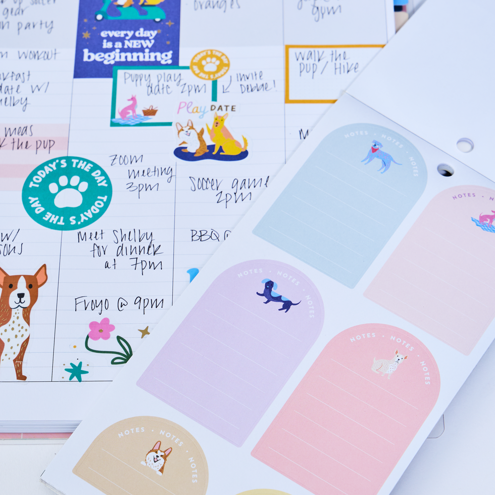 Playful Pups - Value Pack Stickers - Big