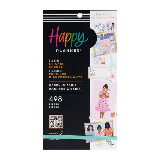Happy In Paris - Value Pack Stickers
