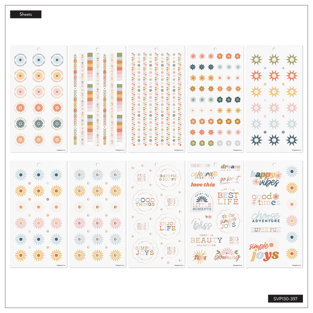 Simple Joys - Value Pack Stickers - Big