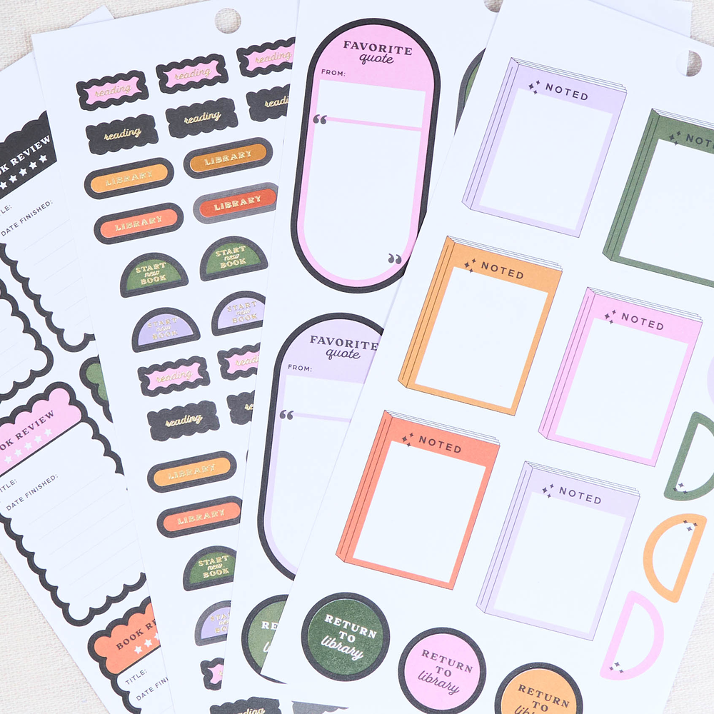 Summer Reading - Value Pack Stickers