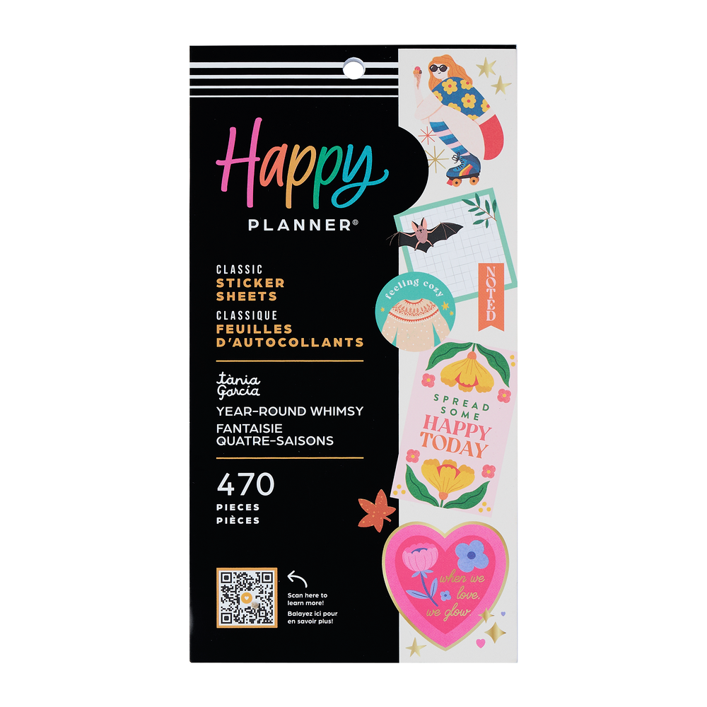 Tània Garcia x Happy Planner Seasonal - Value Pack Stickers