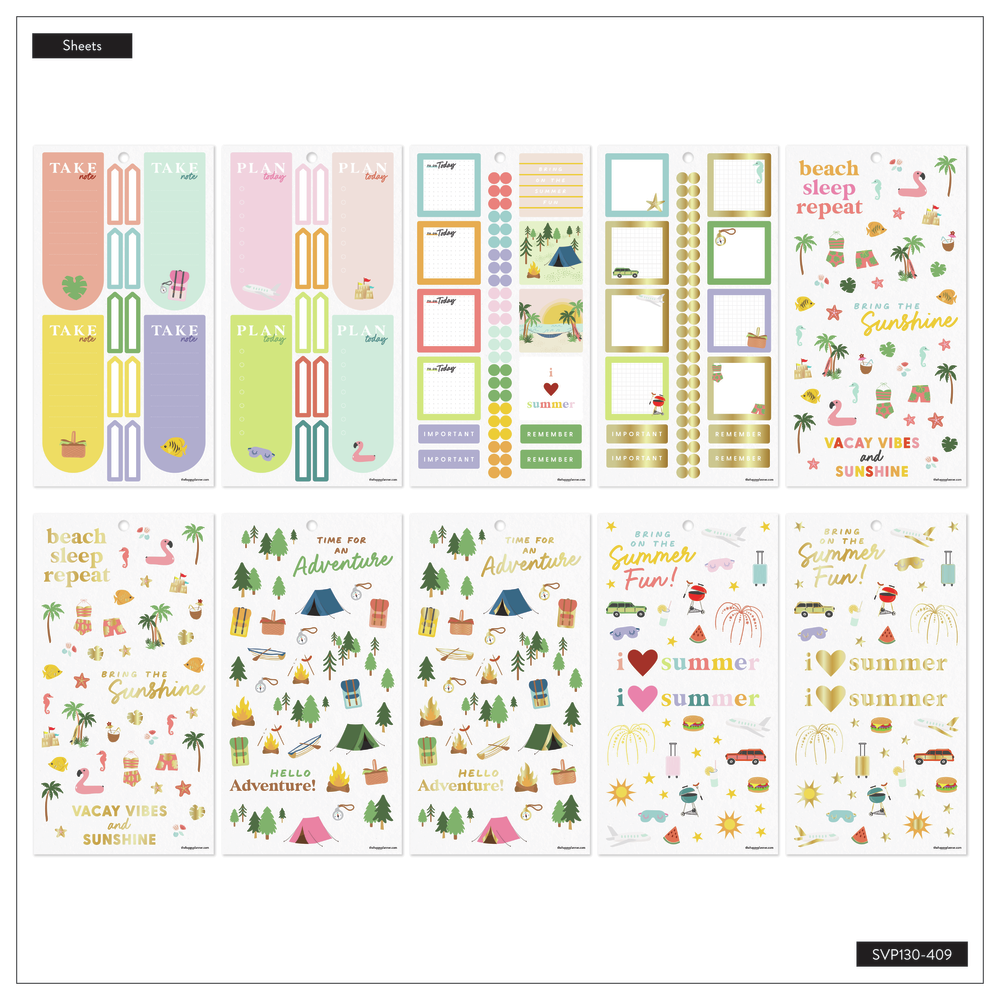 Summer Events - Value Pack Stickers