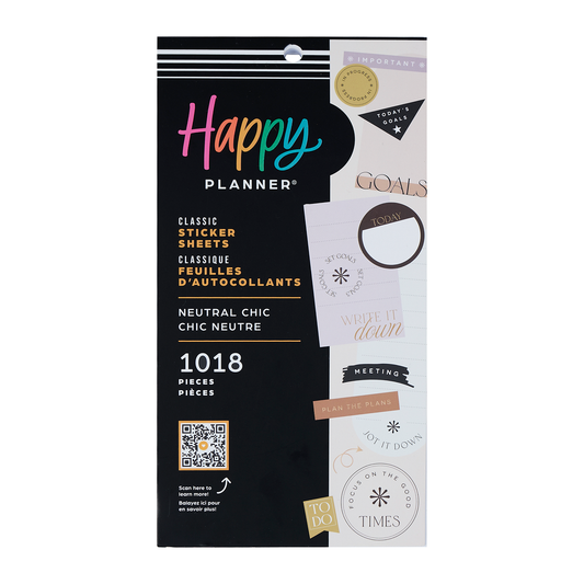Neutral Chic - Value Pack Stickers
