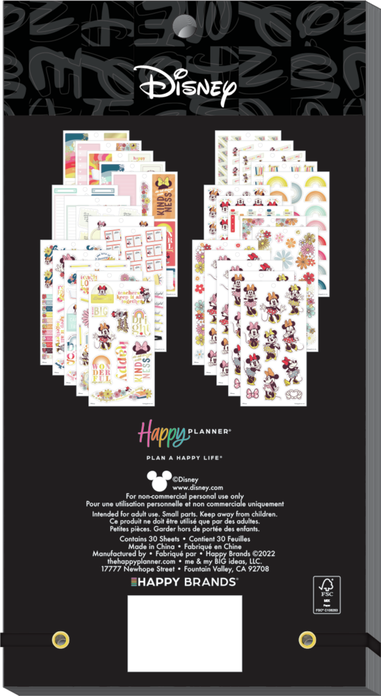 Disney Sunny Minnie Teacher - Value Pack Stickers
