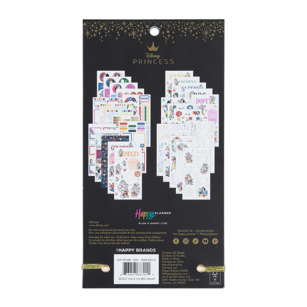 Disney Snow White - Value Pack Stickers - Big
