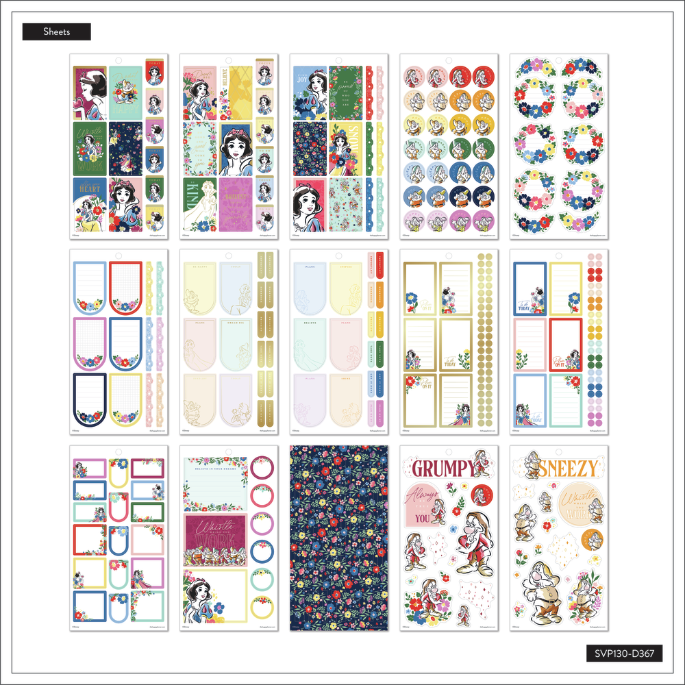Disney Snow White - Value Pack Stickers
